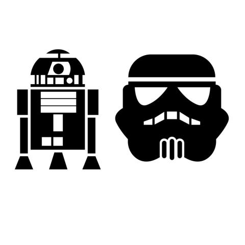 R2D2/Storm Trooper