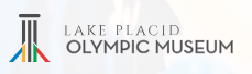 The lake Placid Winter Museum logo with image of a pillar