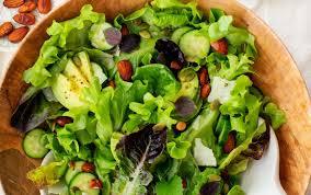 Leafy green salad