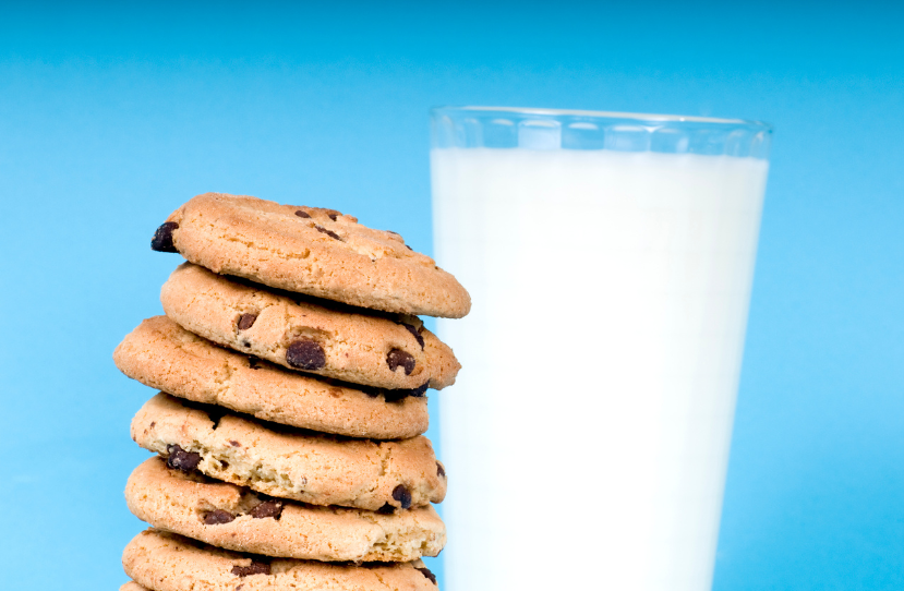 milk and cookies